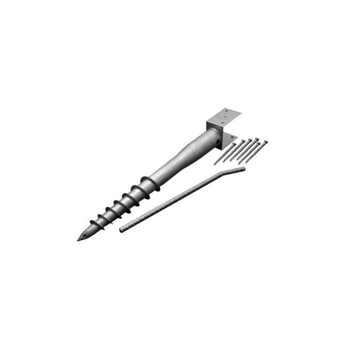 Mailbox Post Ground Screw